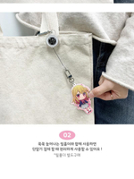товары OSHI NO KO - EZL Transit Card Keyring RUBY Version