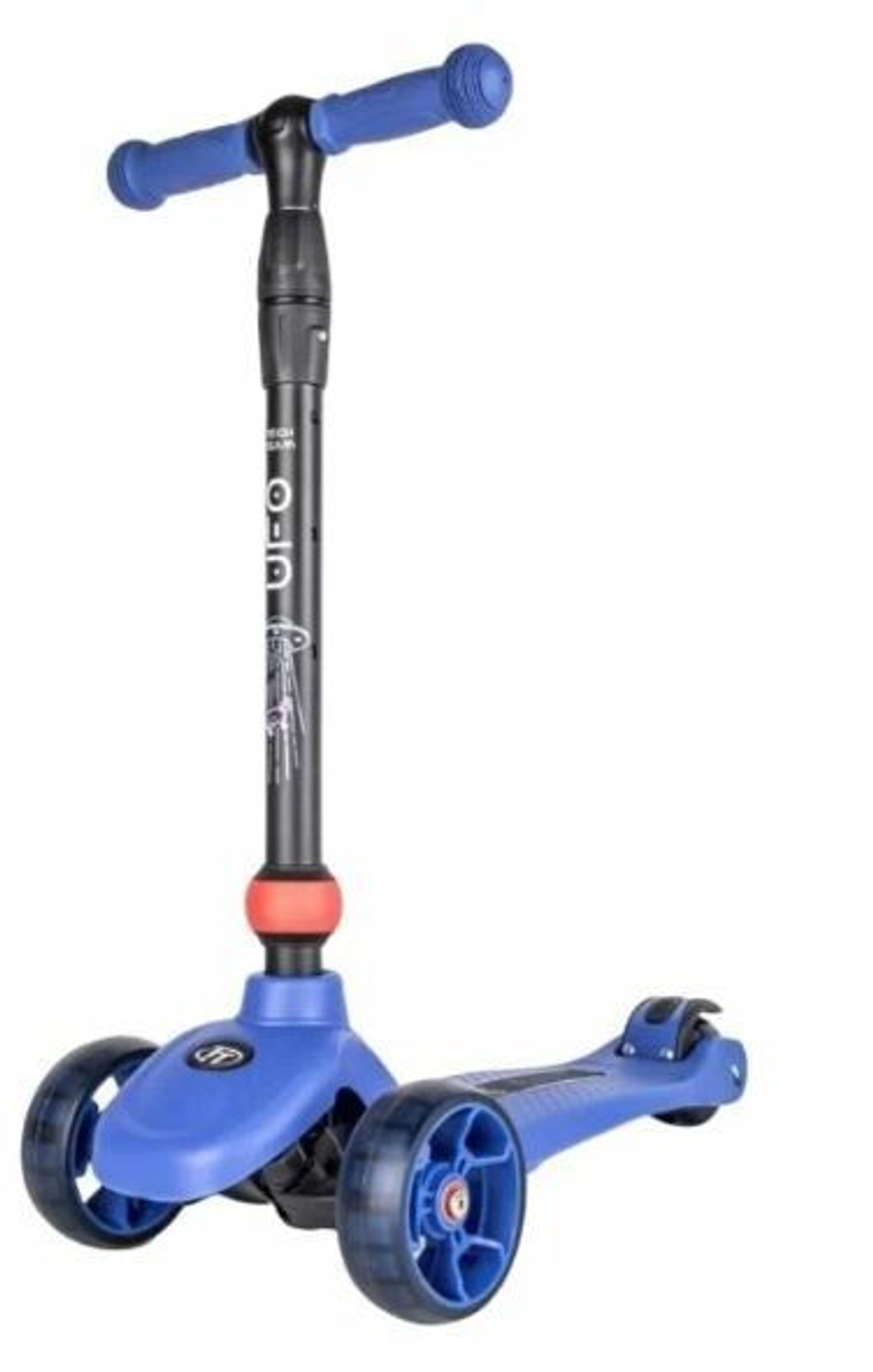 Самокат Tech Team Ufo blue 1/4 синий