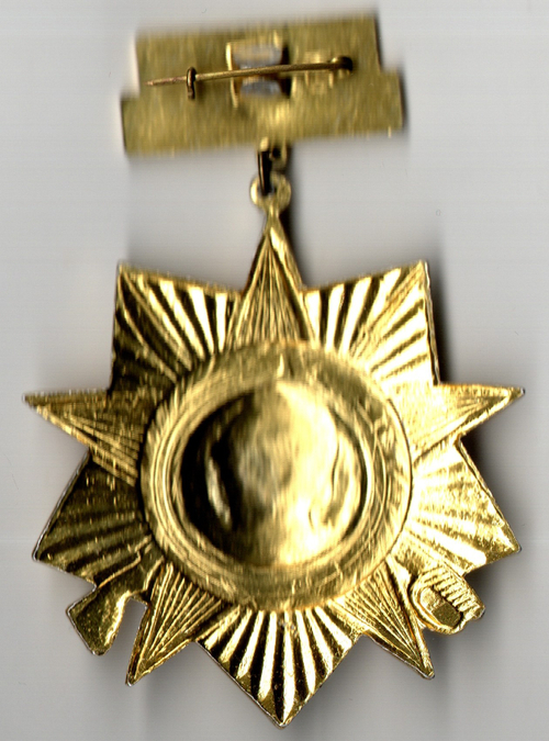 Нагрудный знак "Юный участник В.О.В" СССР
