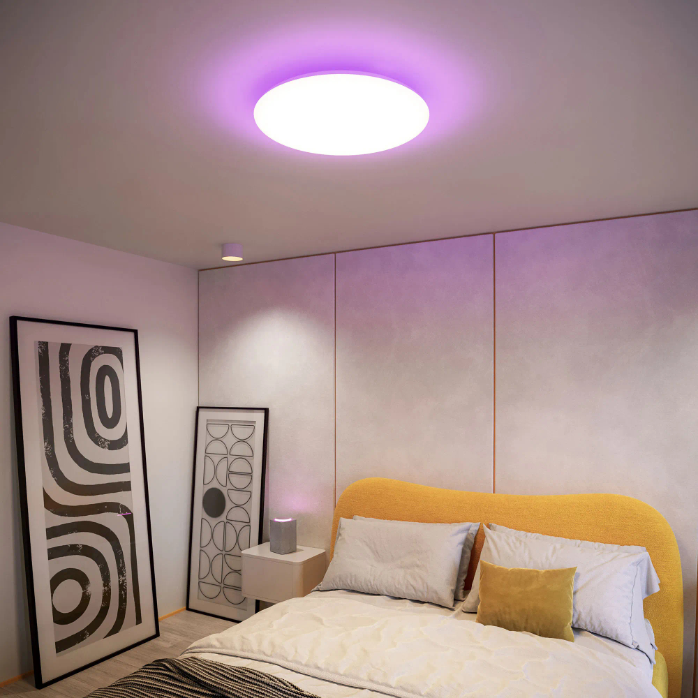 Светильник SP-FAVOR-R600-50W Day4000-MIX-RGB (WH, 100 deg, 230V, Tuya Zigbee) (Arlight, IP20 Пластик, 3 года) 057444