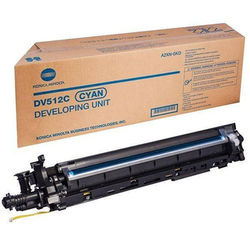Блок проявки DV-512C Konica-Minolta bizhub C224/C284/C364/C454/C554 голубой a2xn0kd