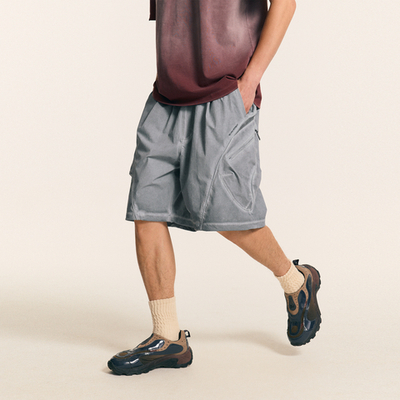 Шорты Nothomme Monterest Garment Dyed серый