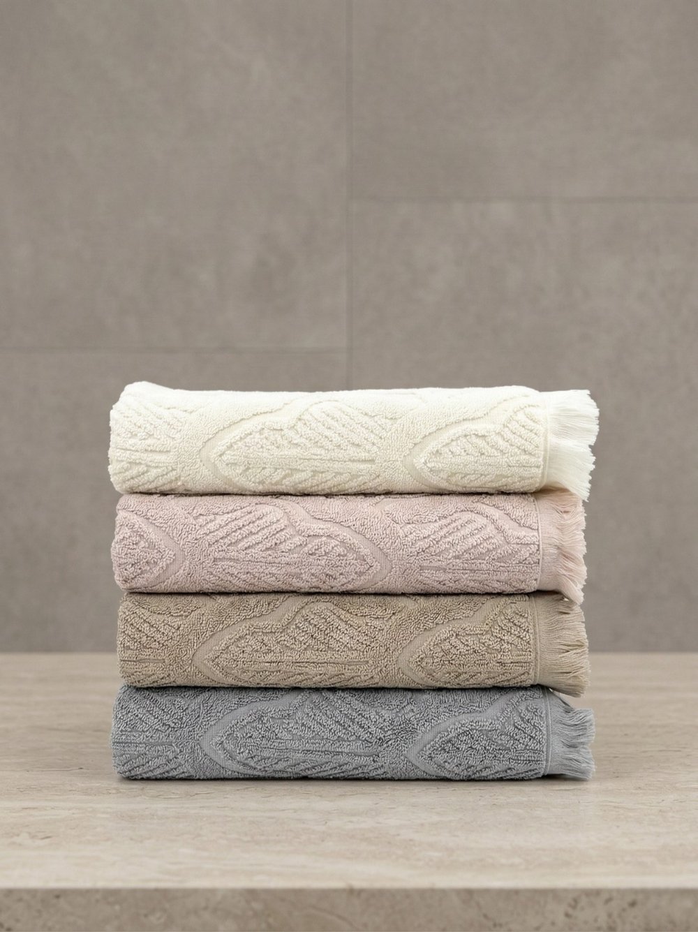 PUPİLLA COLLECTİON Набор Полотенец CASAMIRO 50*90 4пр. 100% Хлопок