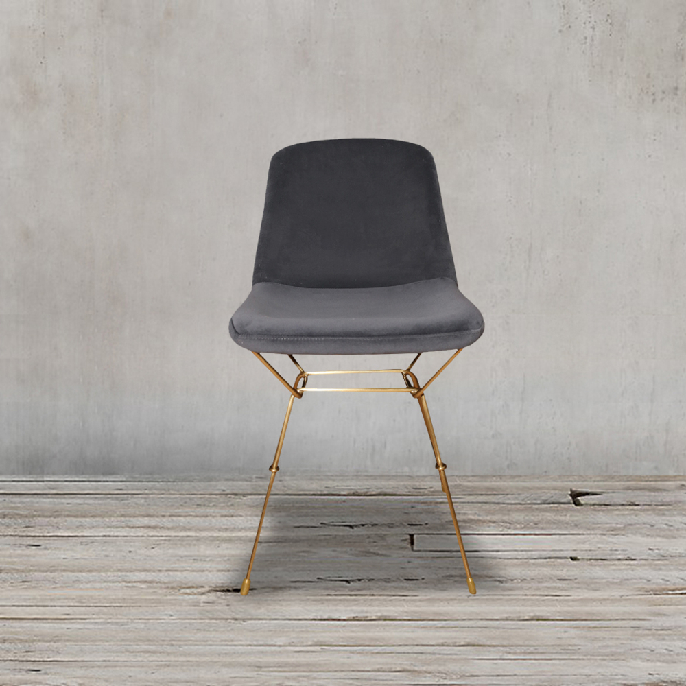 Стул Roomers Furniture sc-3288hw/darkgrey