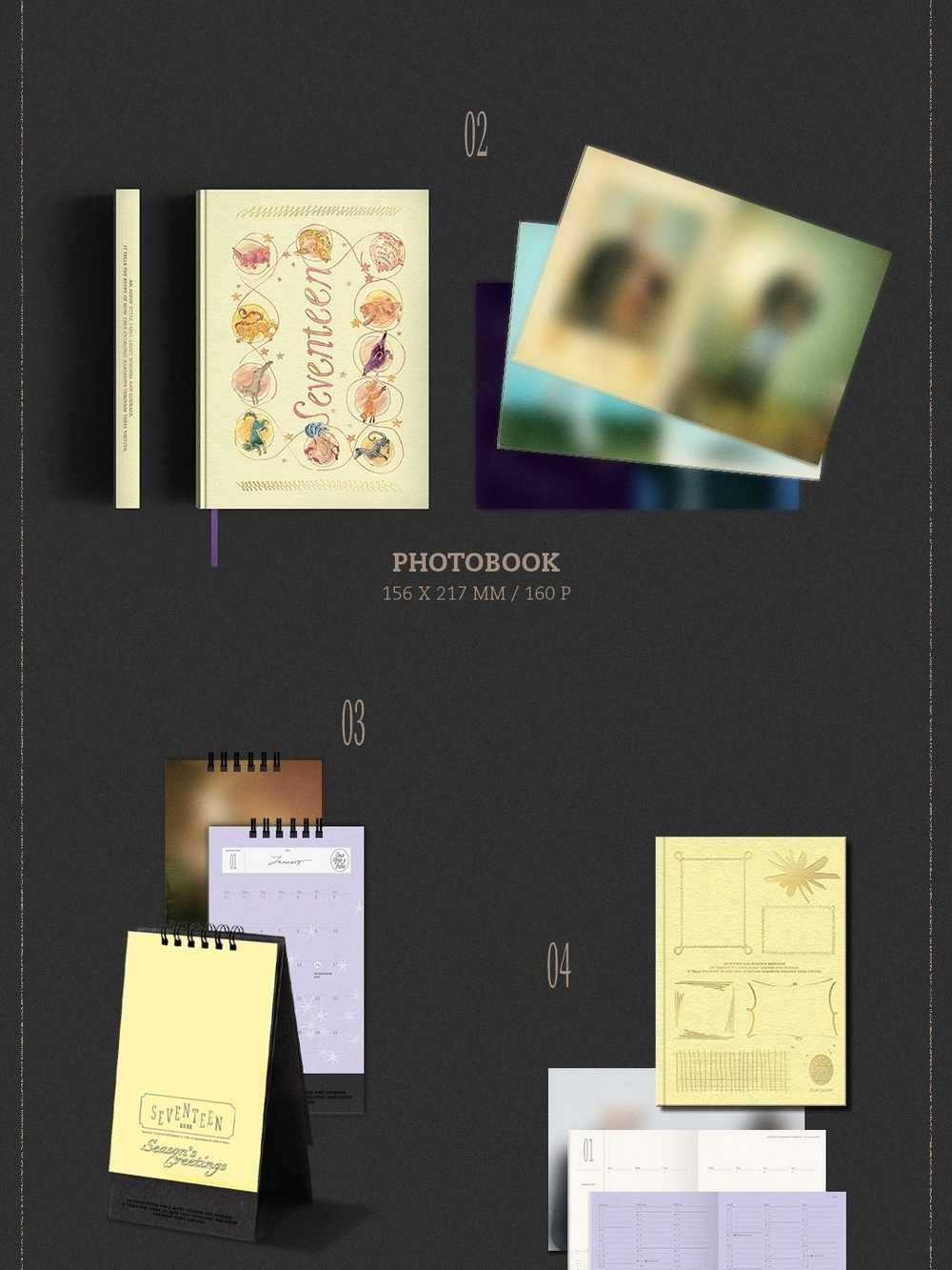 товары SEVENTEEN - Once Upon a Fable 2026 Season's Greetings
