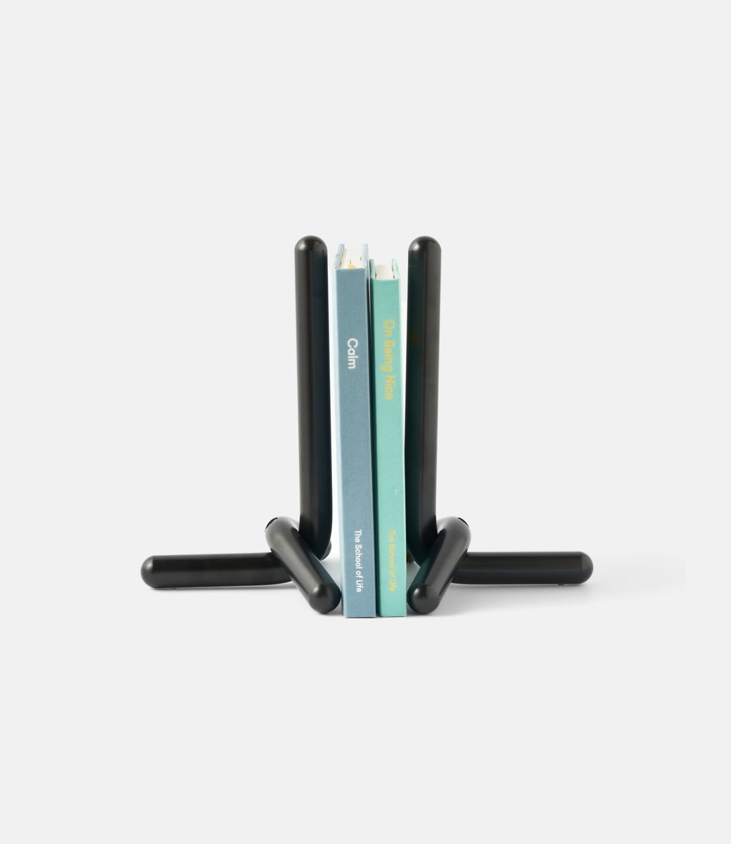 Craighill Cal Bookend Black — стальной держатель для книг