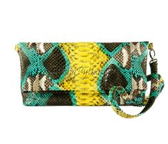 Клатч из кожи питона CL-135