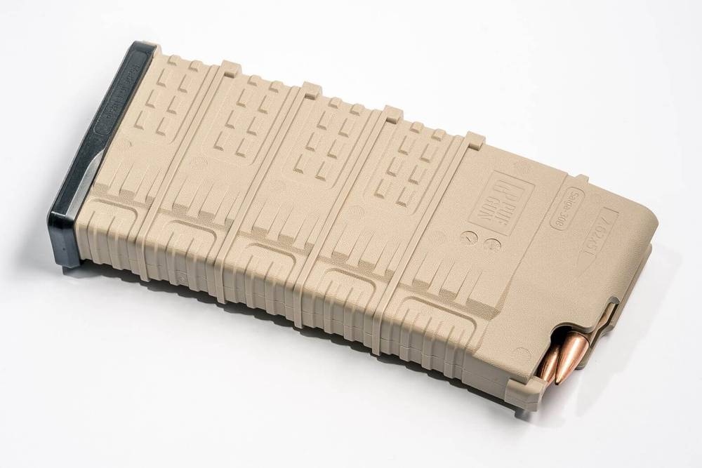 Магазин PufGun для Сайга-308, .308 Win, 25 патронов, песочный