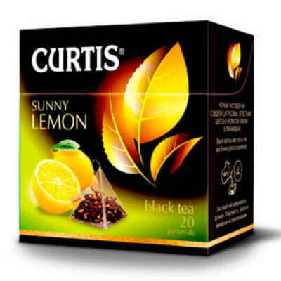 Чай в пирамидках Curtis Sunny Lemon 20 шт