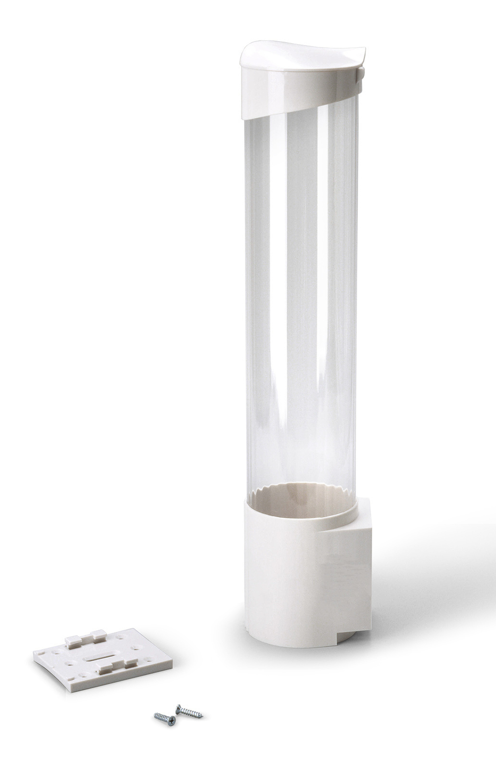 Держатель для стаканов Lagretti (white) на шурупах
