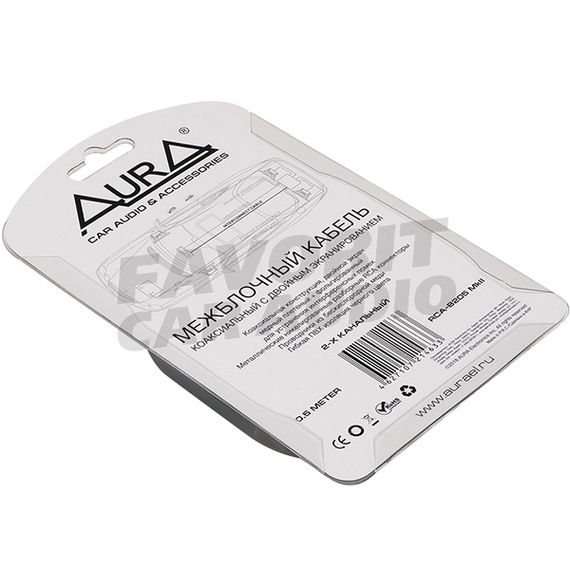 Межб. кабель AURA RCA-B205 MKII 0.5м