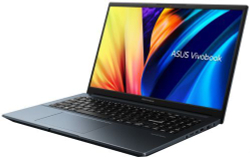 Ноутбук ASUS Vivobook Pro 15 M6500QC-HN058 Ryzen 5-5600H/16G/512Gb SSD/15,6" FHD(1920x1080)/RTX 3050 4G/No OS Синий, 90NB0YN1-M004T0