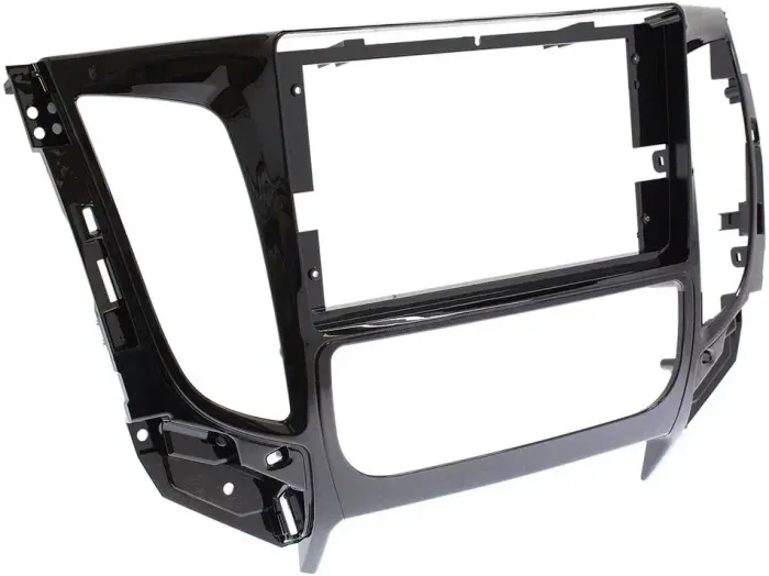 Магнитола для Mitsubishi L200 2015-2019 (климат), Pajero Sport 3 2016-2023 (МКПП), FIAT Fullback - Teyes LUX ONE 360 монитор 12.3" 2K QLED на Android 10, Быстрая, CarPlay, 4G SIM-слот, 4 камеры в комплекте