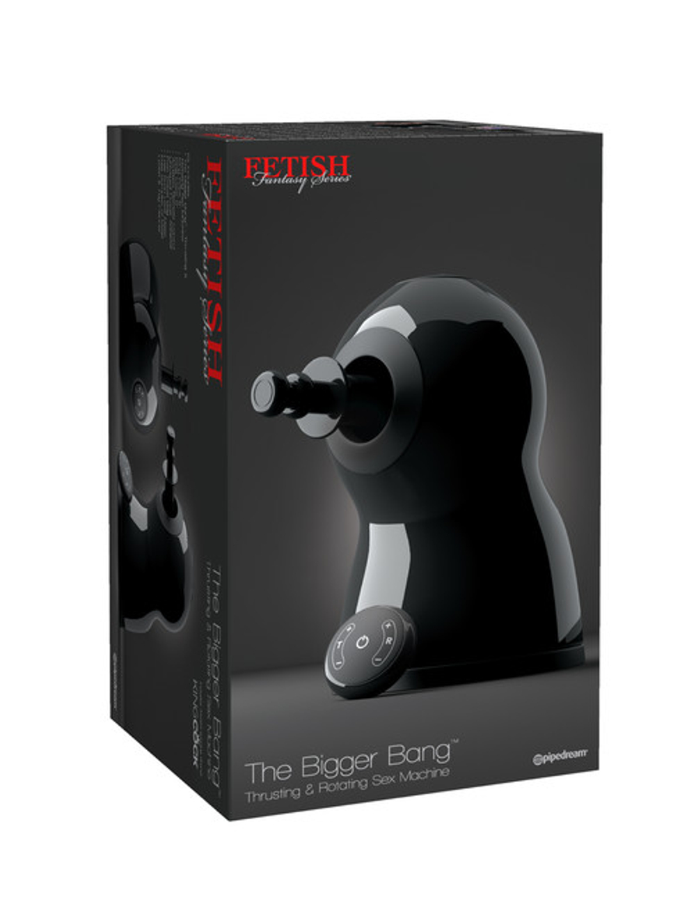 Секс-машина с функциями ротации и фрикций Fetish Fantasy Series The Bigger Bang Thrusting and Rotating Sex Machine (Цвет: черный)