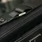 Сумка Prada на плечо из нейлона и сафьяновой кожи, черный