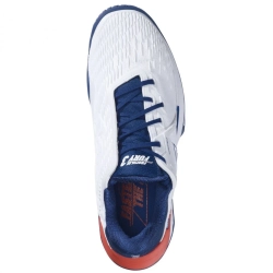 Теннисные кроссовки Babolat Propulse Fury 3 All Court Men - white/estate blue