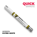 Акриловый маркер AK Interactive Quick Marker Putrid White