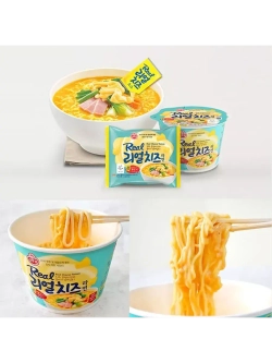 Лапша со вкусом сыра Real Cheese Ramen 120 г * 2 шт