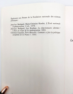 "Le pouvoir anonyme: Les mutations de l Etat a la francaise". Luc Rouban
