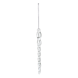 Набор ёлочных украшений Fancy icicles из коллекции New Year Essential, 6 шт.