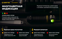 Фонарь Armytek Elf C2 Max WR USB-C Белый