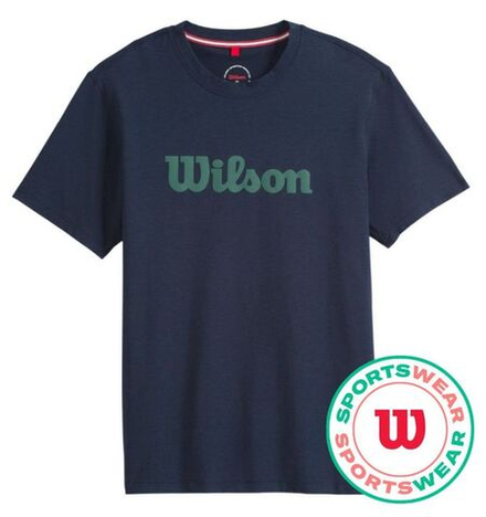 Теннисная футболка Wilson Easy Street - classic navy/field green