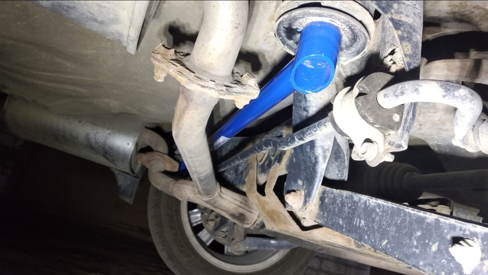 Усилитель заднего подрамника Subaru Forester 3 (SH), Subaru Impreza (GH) и Subaru XV 1 (GP)
