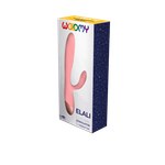 Вибратор-кролик Elali розовый от WOOOMY (18 *3 см.)