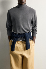 БАЗОВЫЙ СВИТЕР С ВЫСОКИМ ВОРОТНИКОМ — ZARA