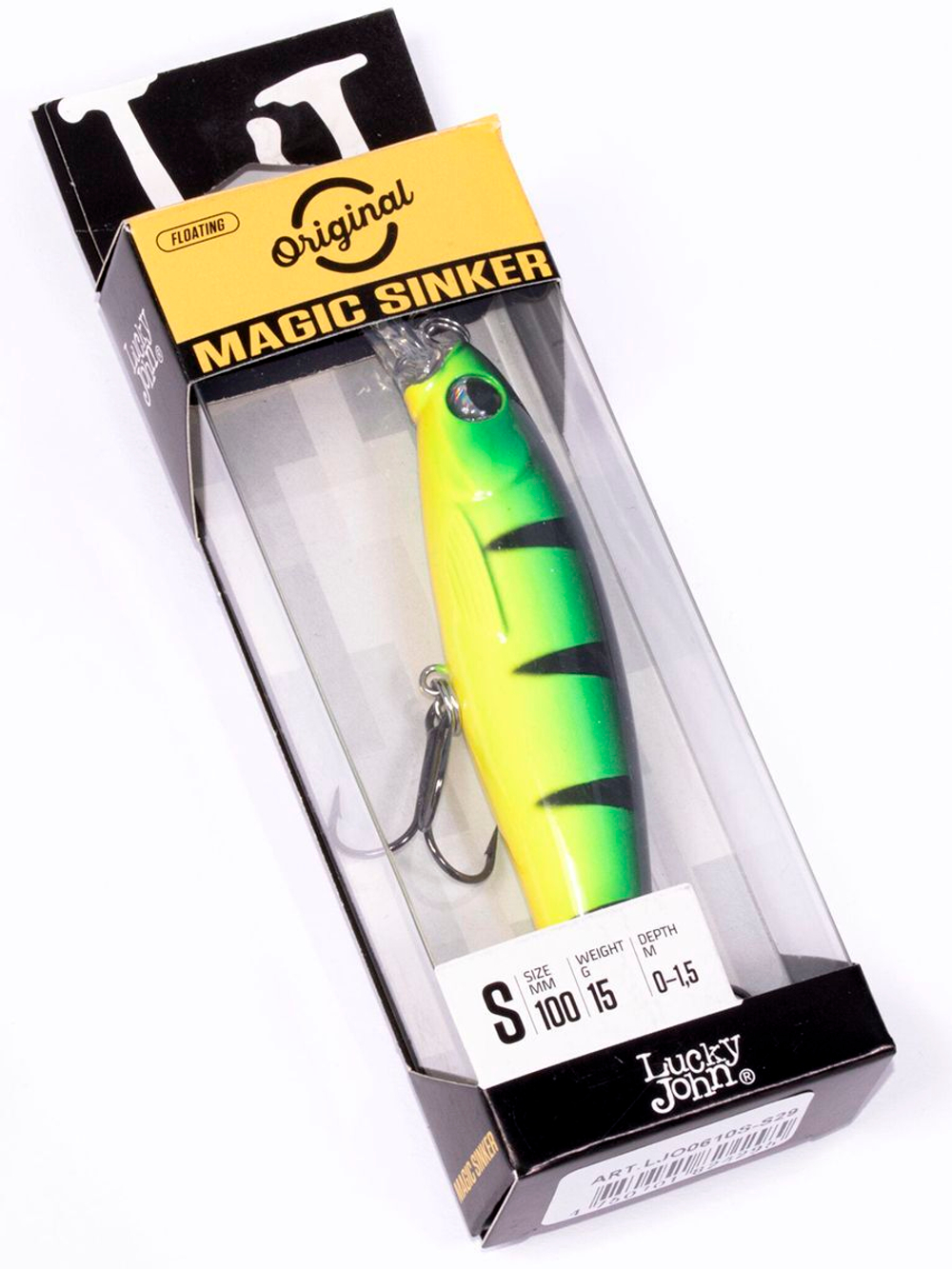Воблер тонущий Lucky John Original MAGIC SINKER S 10/A04