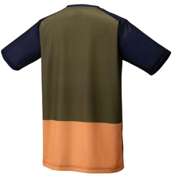 Мужская теннисная футболка Yonex Practice - oil brown