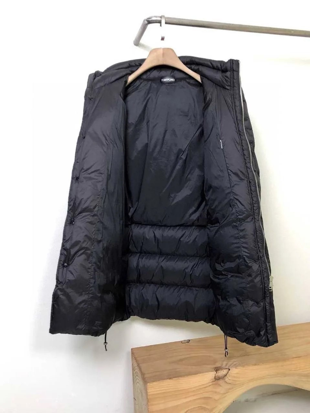 Мужской удлиненный пуховик Tom Ford Down Long Puffer