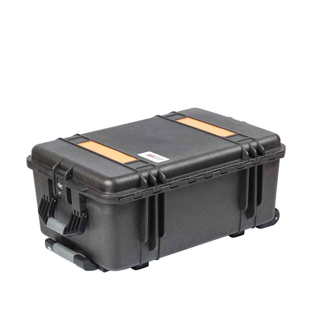 Кейс пластиковый OffRoadTeam Серия-Alps объем 83 л, внутренние размеры 670x420x295 мм, IP67, с колёсами