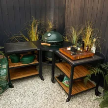 Угловая модульная подставка для гриля Big Green Egg L