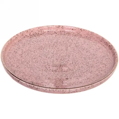 Тарелка керамическая «Pink Stone» 25*2,6см