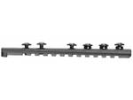 Полимерная планка Пикатинни для M16/M4/AR15, чёрный