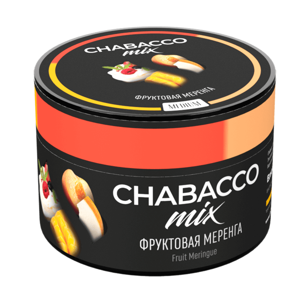 Chabacco Mix MEDIUM - Fruit Meringue (25г)