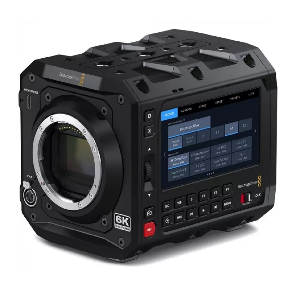 Камера Blackmagic Design PYXIS 6K, сенсор, Full frame, сенсорный дисплей