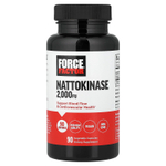 Force Factor, наттокиназа, 2000 фибринолитических единиц, 90 растительных капсул