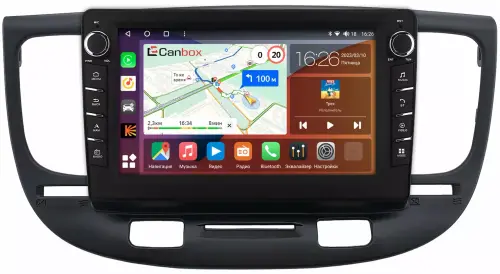 Магнитола для KIA Rio 2005-2011 - Canbox 9-0188 Android 10, Быстрая, CarPlay, 4G SIM-слот