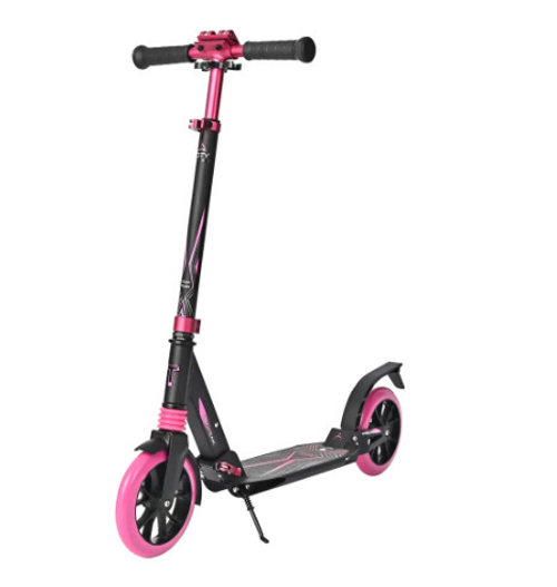 Самокат Тech Тeam City Scooter pink 1/2 розовый