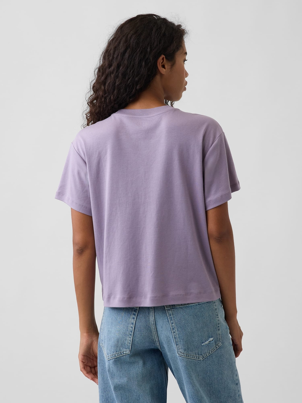 Футболка свободного кроя из хлопка Supima® - GAP