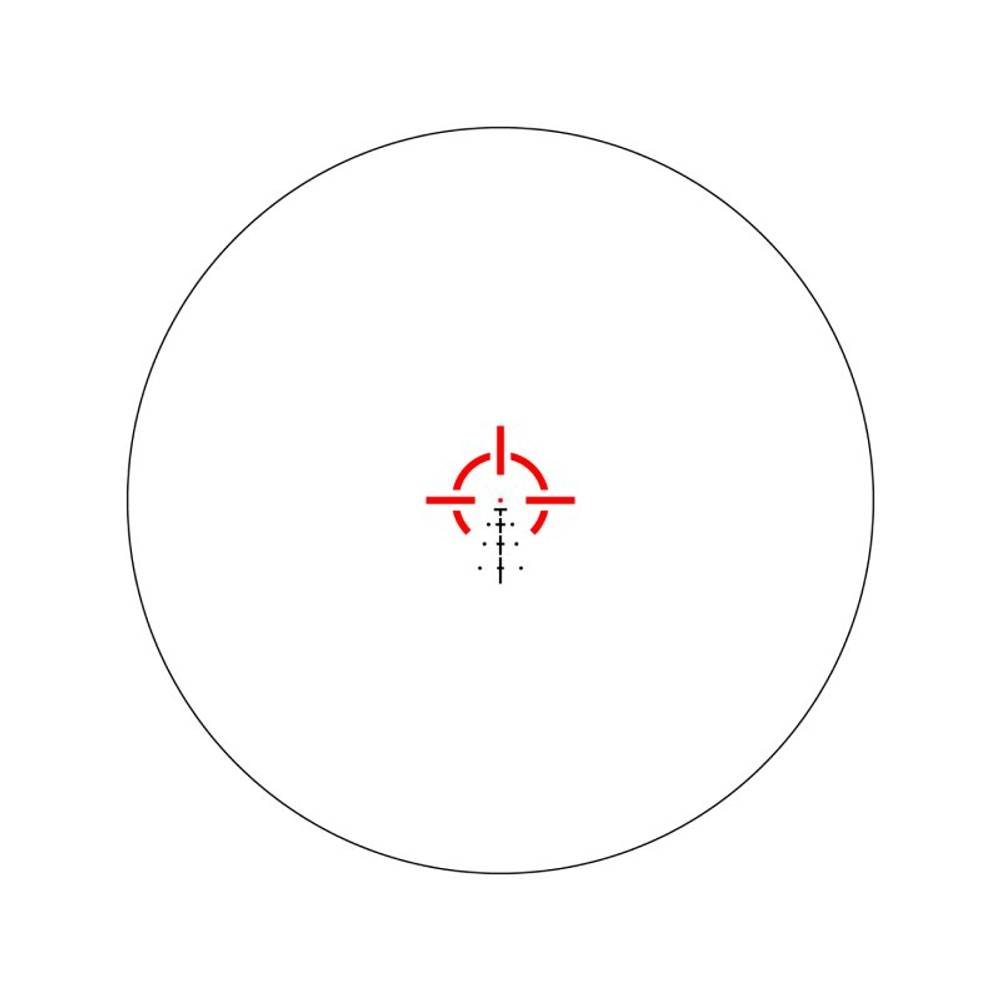 Пpизмaтичecкий прицел Vector Optics Paragon 3x18 Micro Prism (закрытый, 3х, объектив 18мм, красная метка, weaver, IP67)