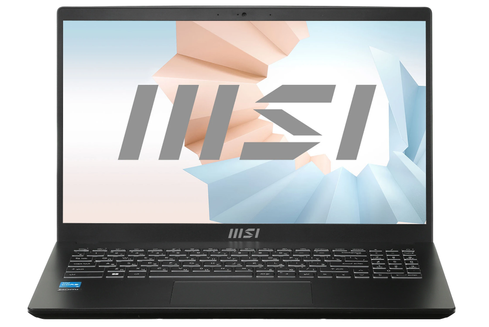 15.6" Ноутбук MSI Modern 15 B11M-002RU (1920x1080, Intel Core i3-1115G4, RAM 8ГБ, SSD 256ГБ, Intel UHD Graphics, Win 10 Home)