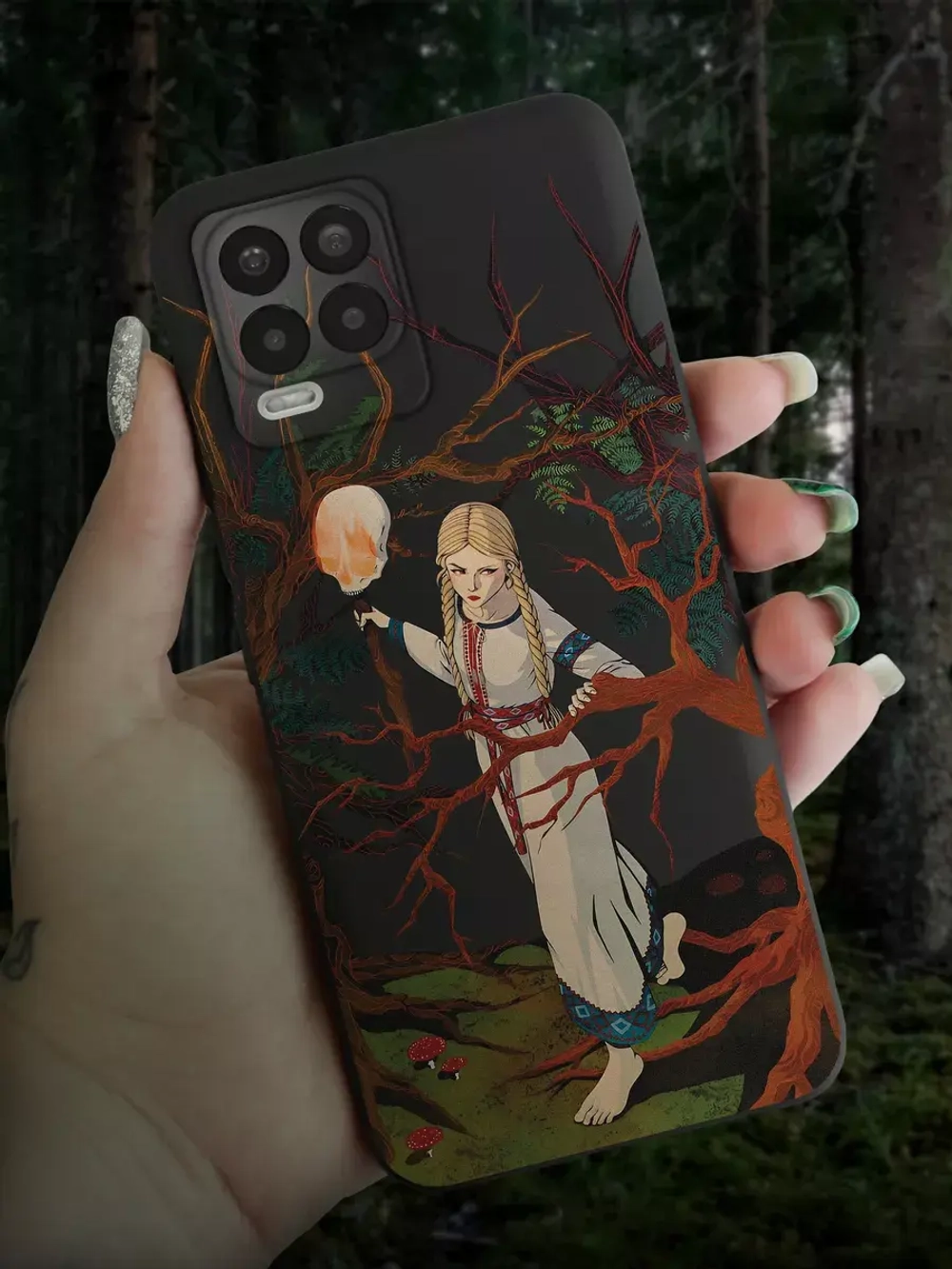 Чехол на Realme 8 3D принт