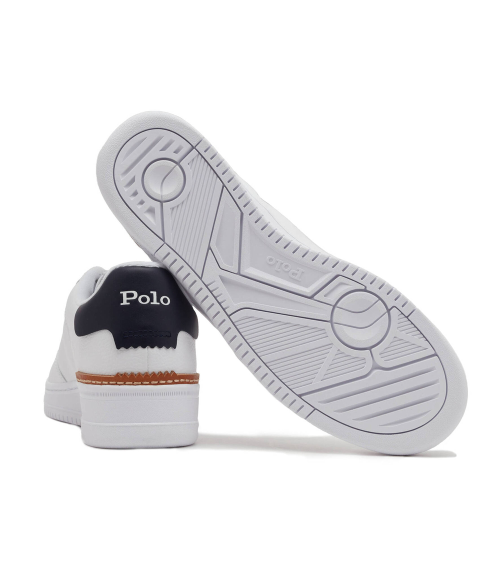 Кожаные кроссовки POLO RALPH LAUREN - белый(809891791)