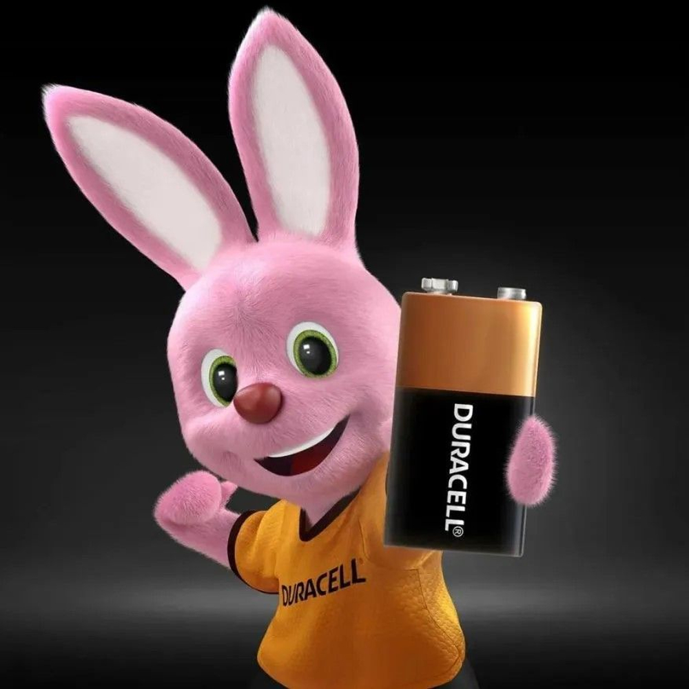 Алкалиновая Батарейка Крона Duracell 1шт.