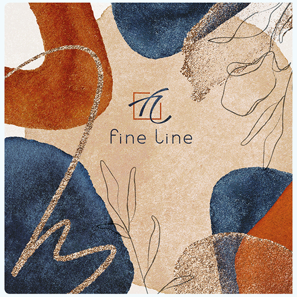 Скетчбук для акварели Fine Line 190х190 32 л. книжный переплет, сшивка