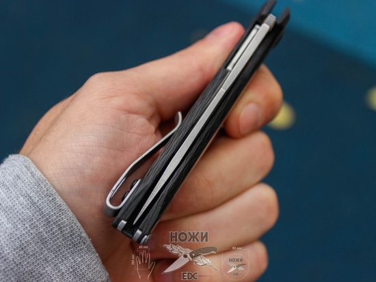 Складной нож Zero Tolerance 0990 c клинком из стали CPM-20CV, рукоять карбон