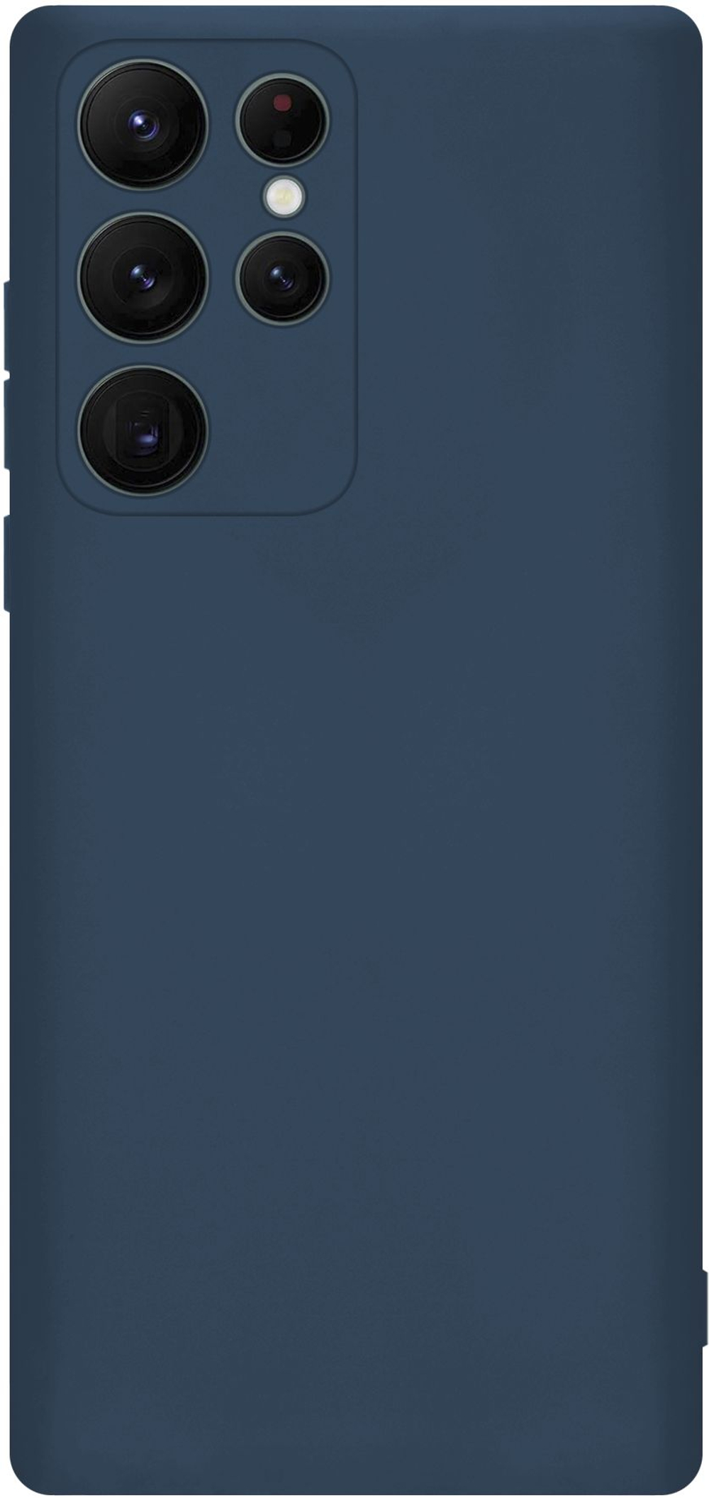 Мягкий Soft Touch чехол из силикона для SAMSUNG GALAXY S22 ULTRA с бархатной подкладкой